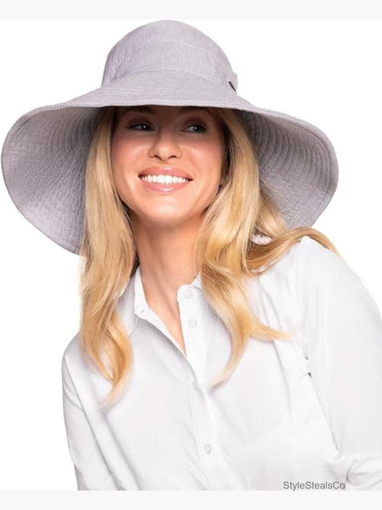 Upf 50+ Sun Protection Floppy Beach Hat - Ultra Wide Brim